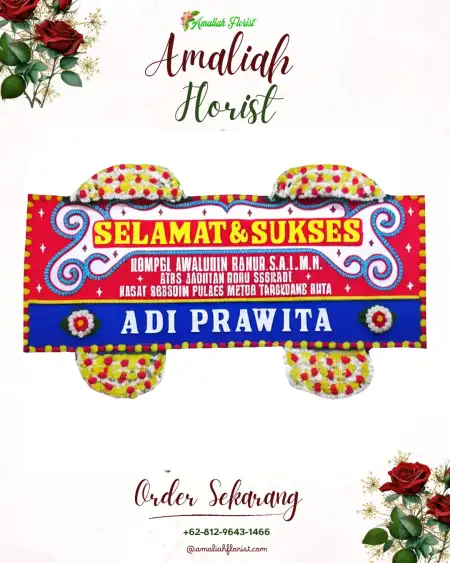 Papan Bunga Ucapan Selamat Subah